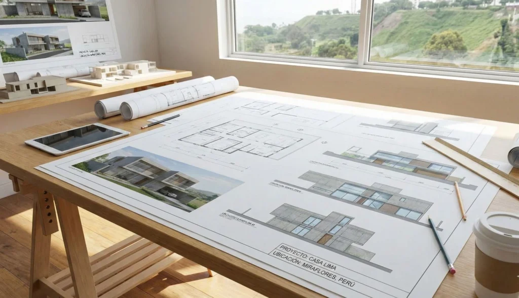 planos de casas modernas en Perú