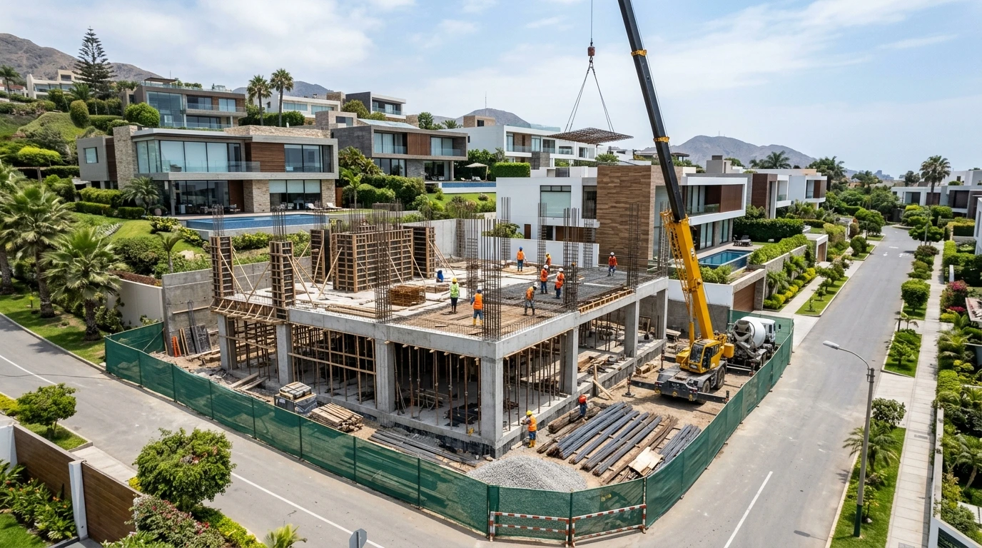 licencia de construcción en Perú inicio obra residencial