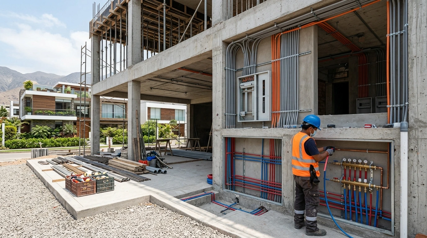 cuánto cuesta mantener una casa en Perú instalaciones vivienda