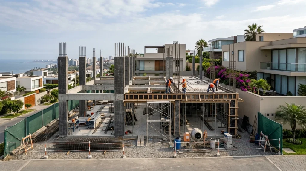 casas antisísmicas en Perú estructura construcción