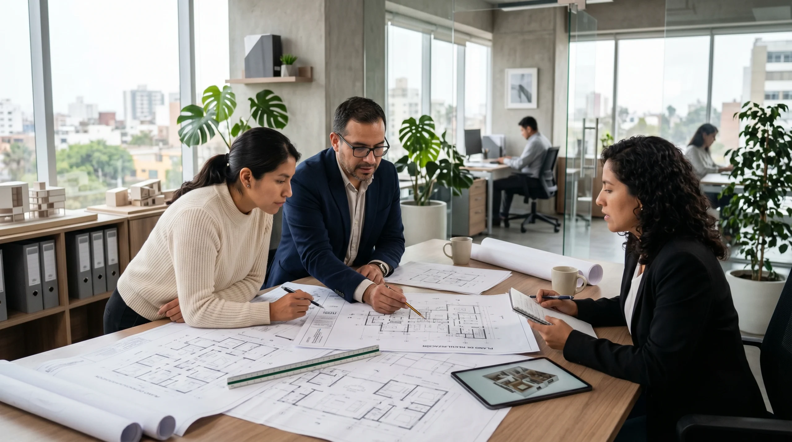 arquitectos legalizando vivienda Perú proceso técnico