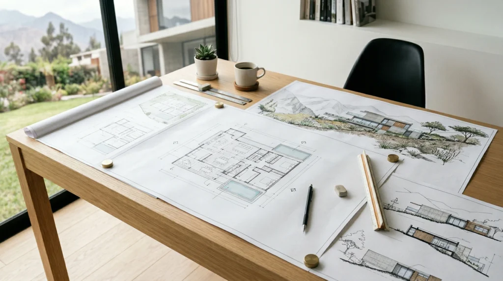 cuánto cuesta diseñar una casa en Perú planos arquitectónicos