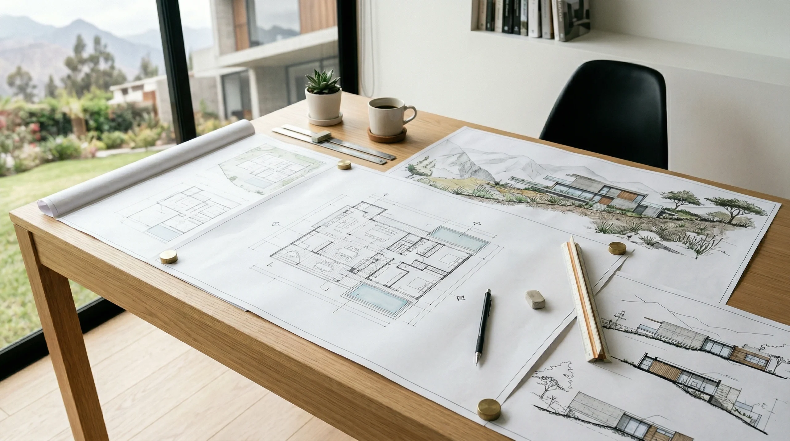 cuánto cuesta diseñar una casa en Perú planos arquitectónicos