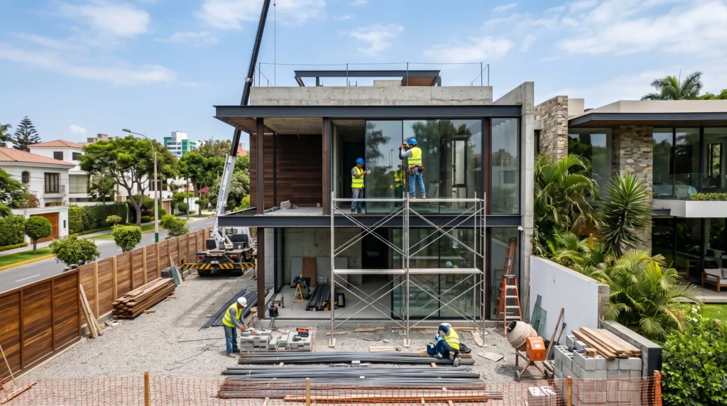 cuánto cuesta ampliar una casa en Perú obra ampliación vivienda