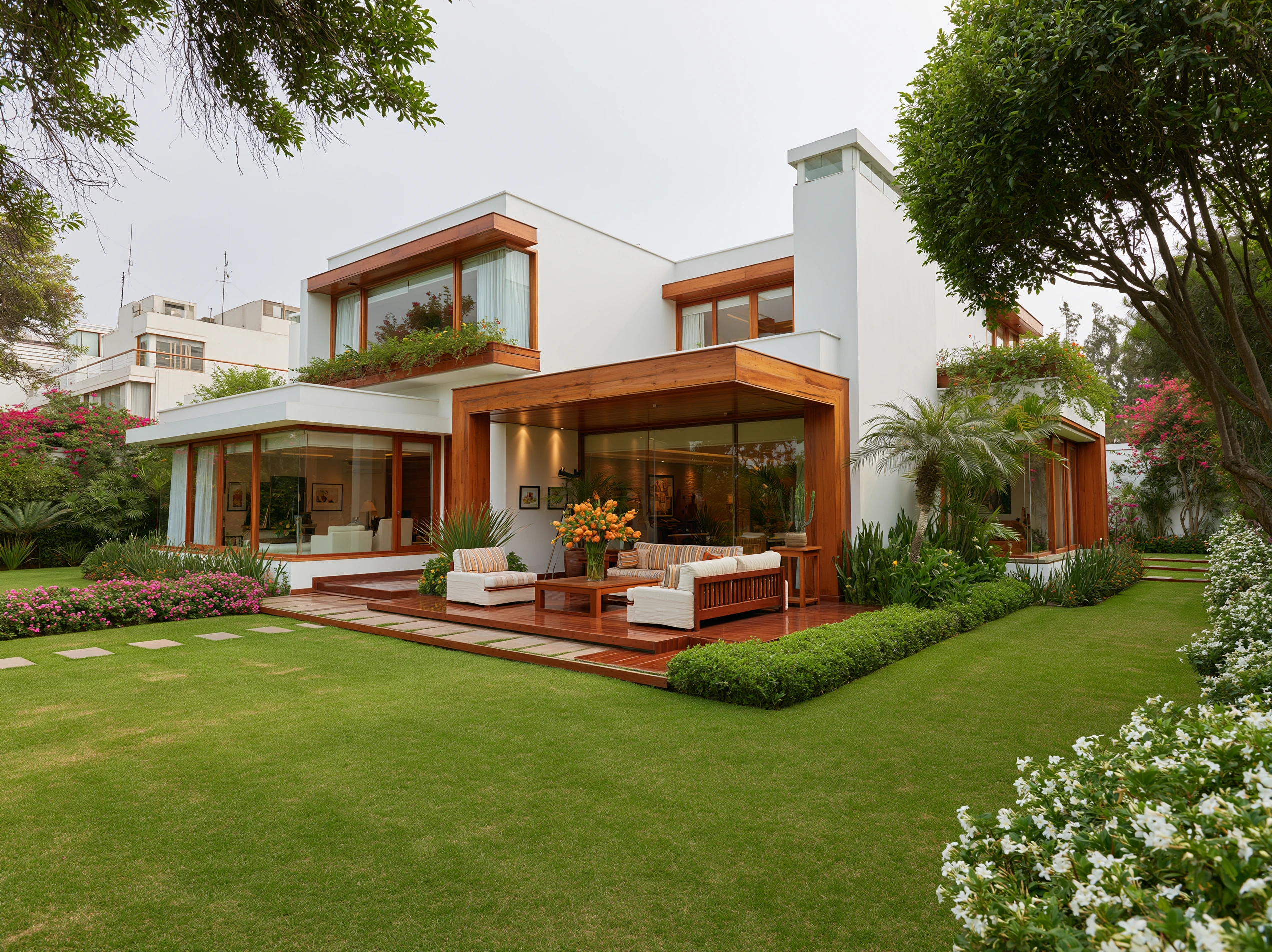área libre Perú vivienda moderna