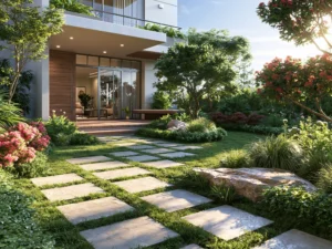 área libre Perú jardín residencial