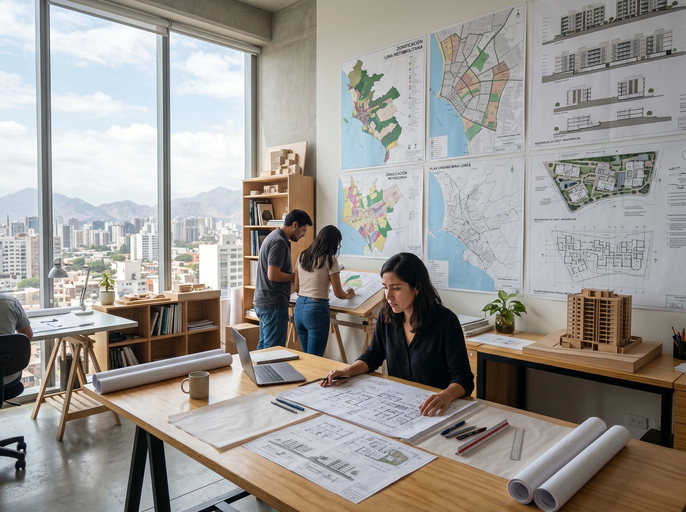 parámetros urbanísticos Perú plano urbano