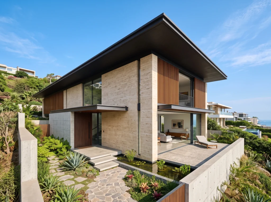 ahorro energético casa Perú arquitectura moderna