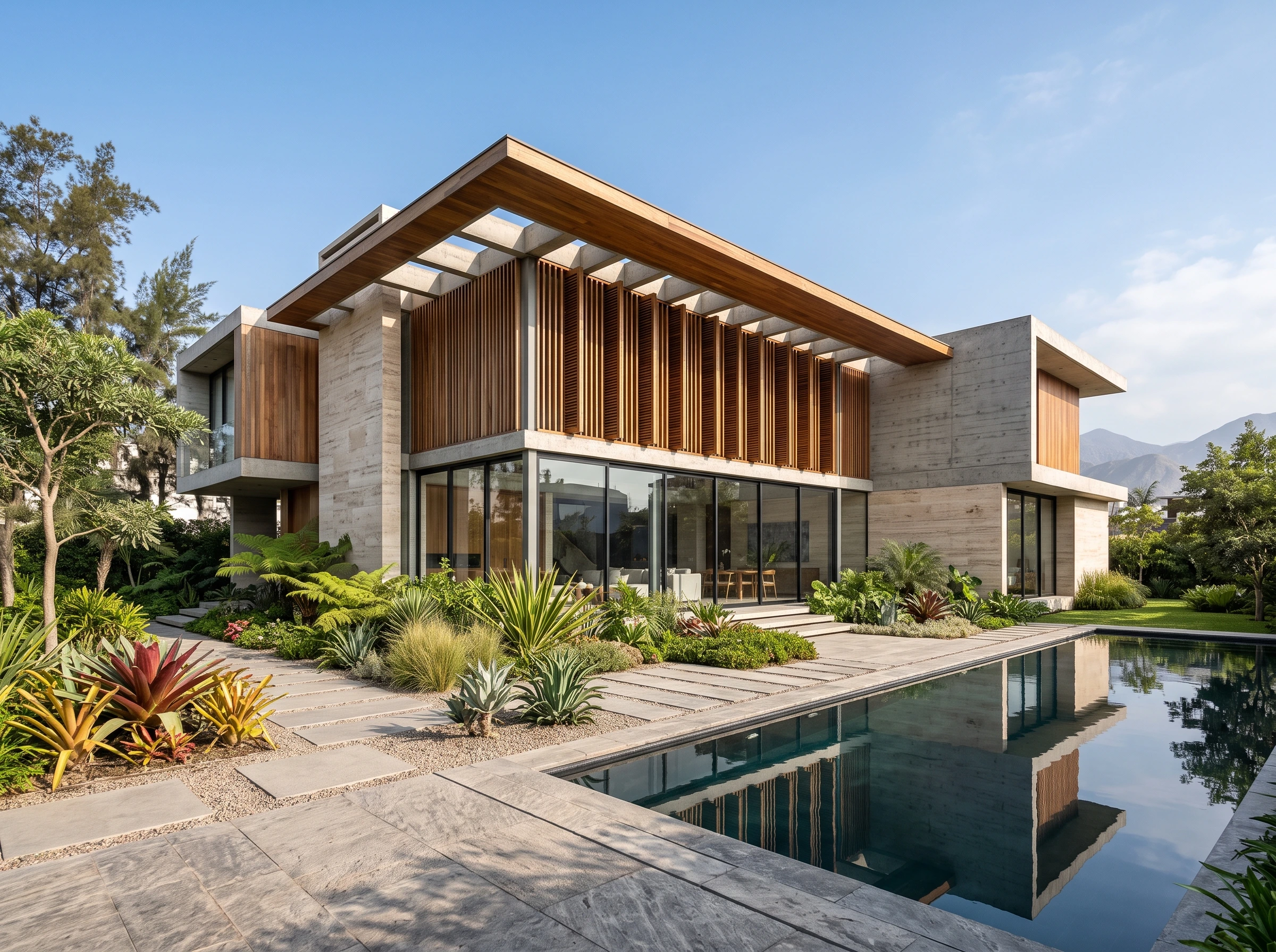 arquitectura sostenible Perú vivienda moderna